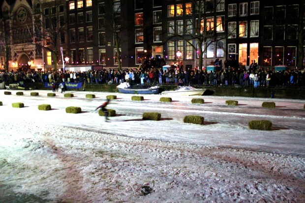  Emperor's race, evento esportivo nos canais congelados de Amsterdam