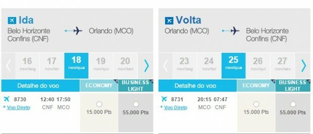 Azul vende passagens do novo voo de Belo Horizonte a Orlando por R$   ou 30 mil pontos ida e volta!