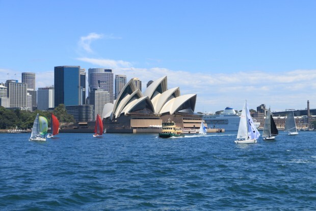 A famosa Opera House de Sydney 