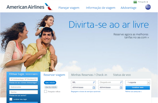 como-e-voar-american-airlines-website