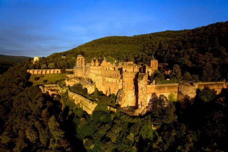 O Castelo de Heidelberg - créditos: Achim Mende/Heidelberg Marketing