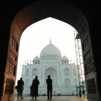 Taj Mahal, visão lateral
