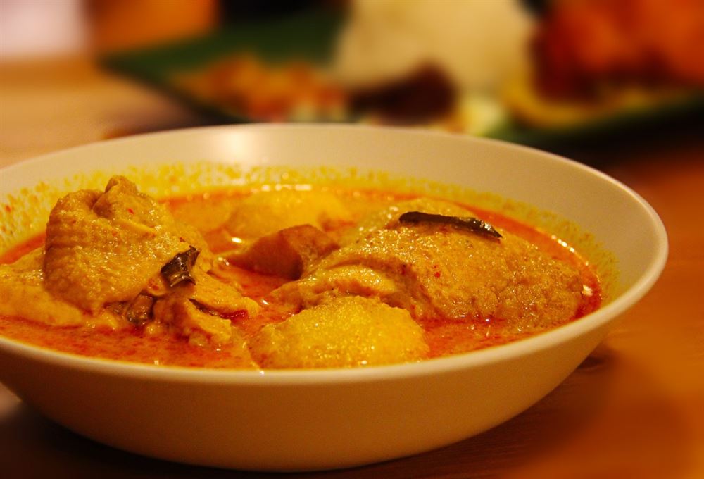 massaman curry, comida tailandesa