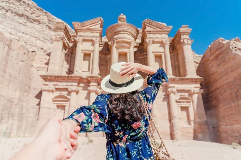 Petra, a principal atração da Jordânia