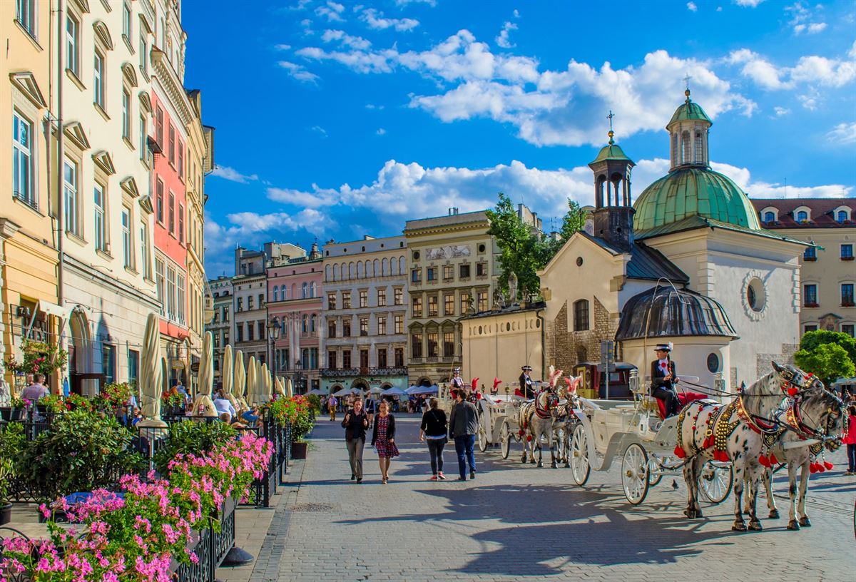 Cracóvia, Polônia - eleita uma das melhores cidades para visitar
