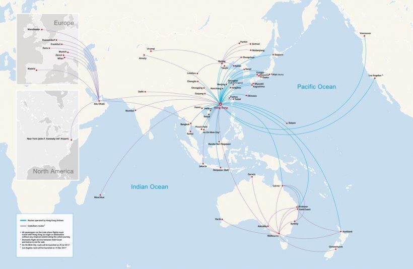 mapa rotas hong kong airlines