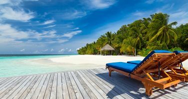 praia nas Maldivas