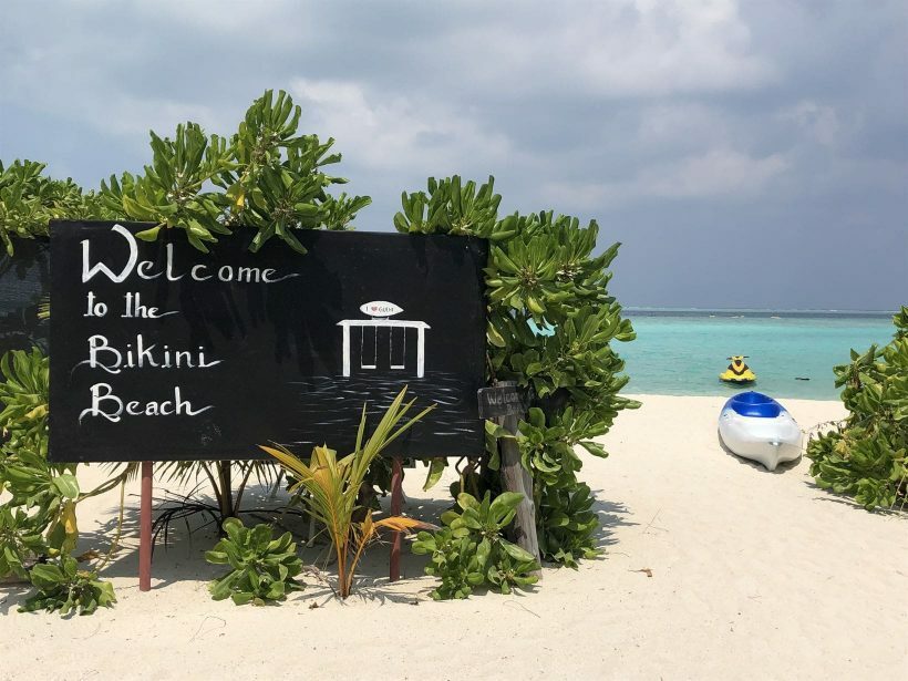 bikini beach maldivas