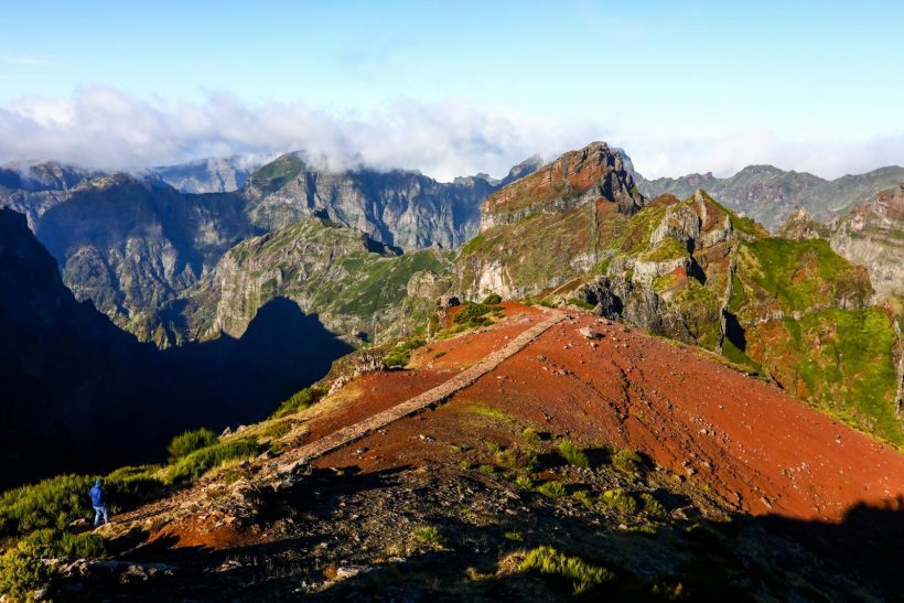 Pico Ruivo na Ilha da Madeira