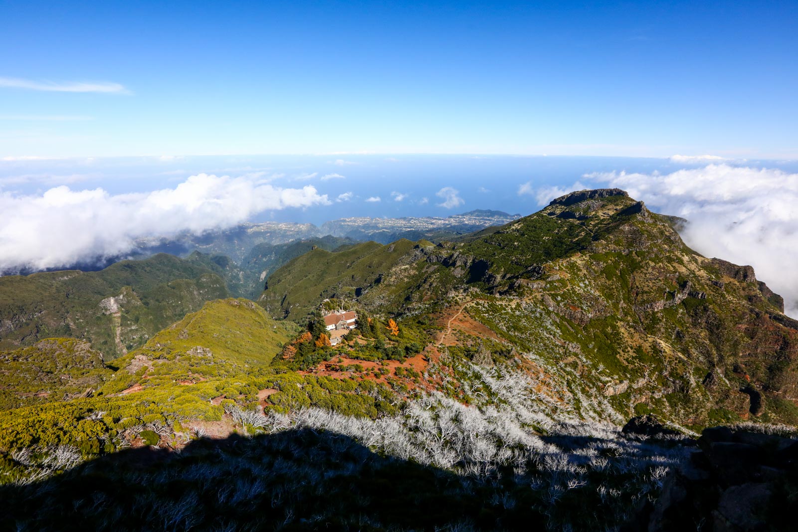 Vista do Pico Ruivo Ilha da Madeira