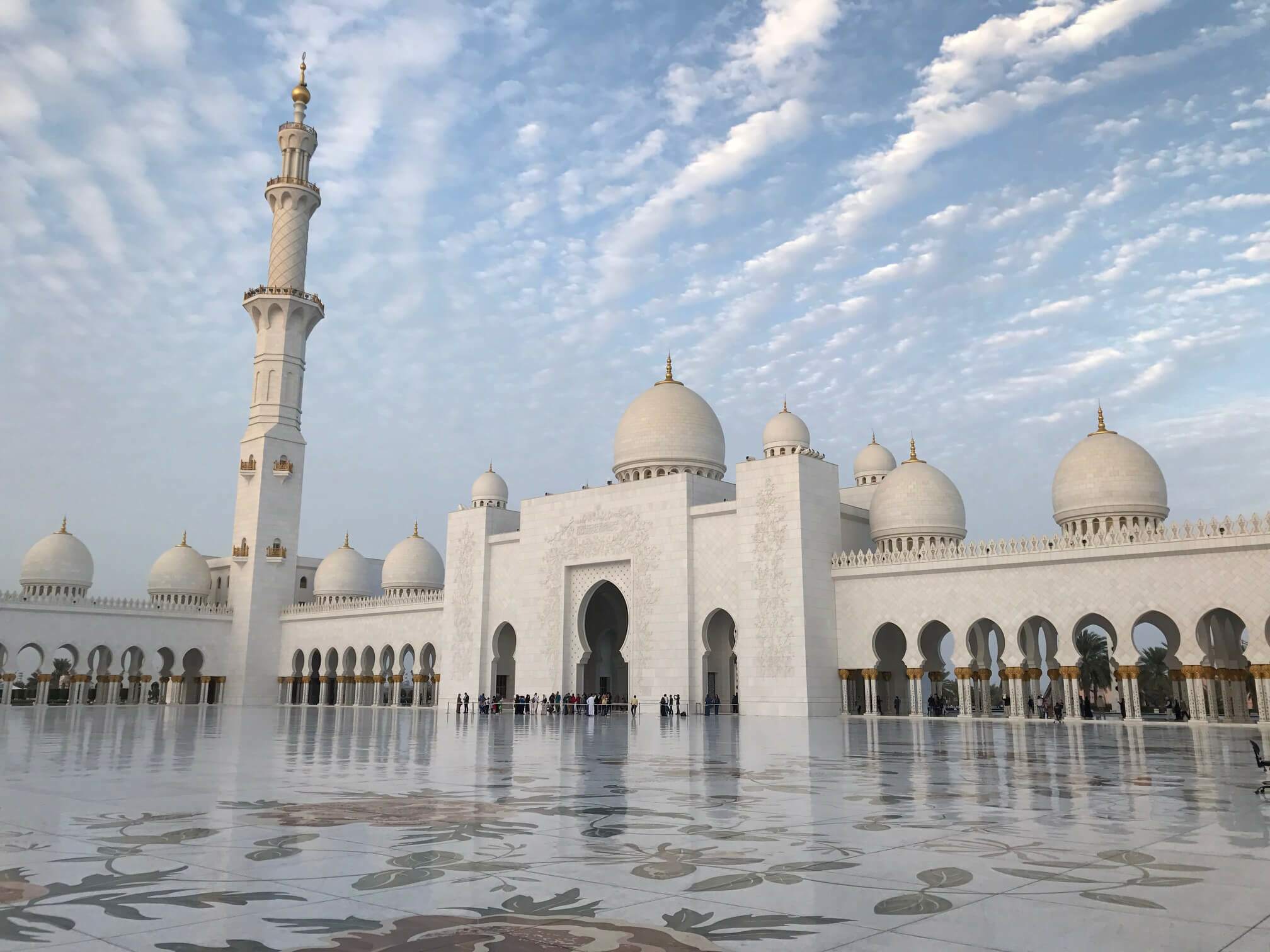 Mesquita do Sheikh Zayed, em Abu Dhabi