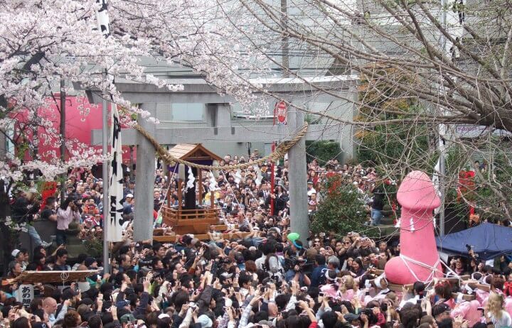Festival do Pênis, Japão