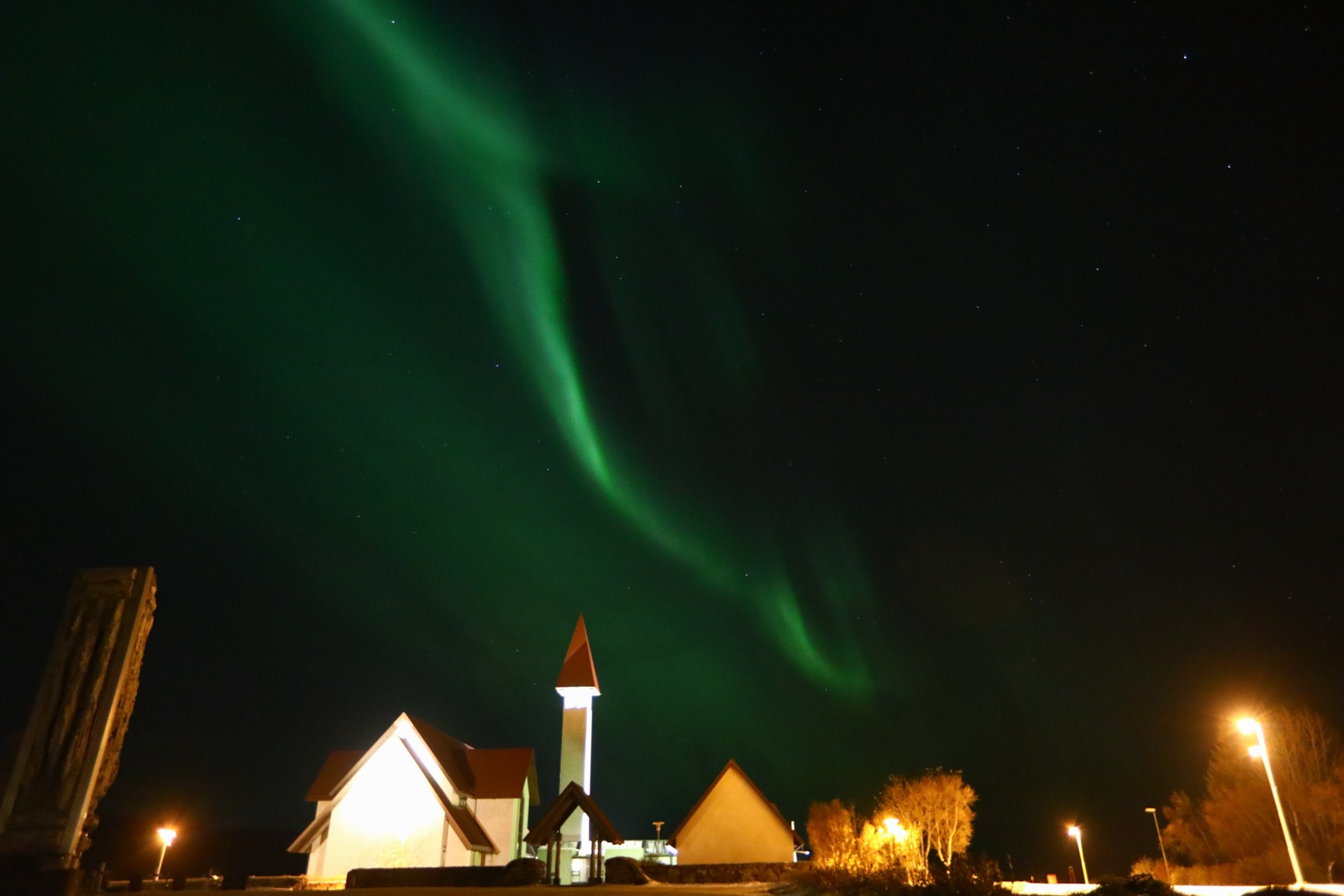Aurora Boreal na Islândia