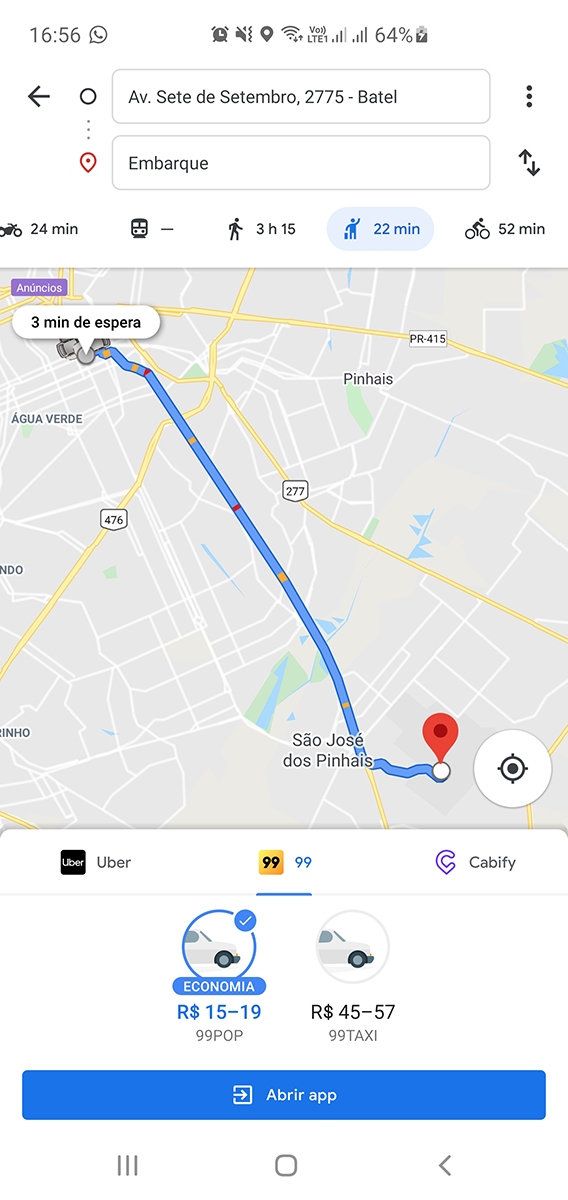 Como usar o Google Maps em Viagens