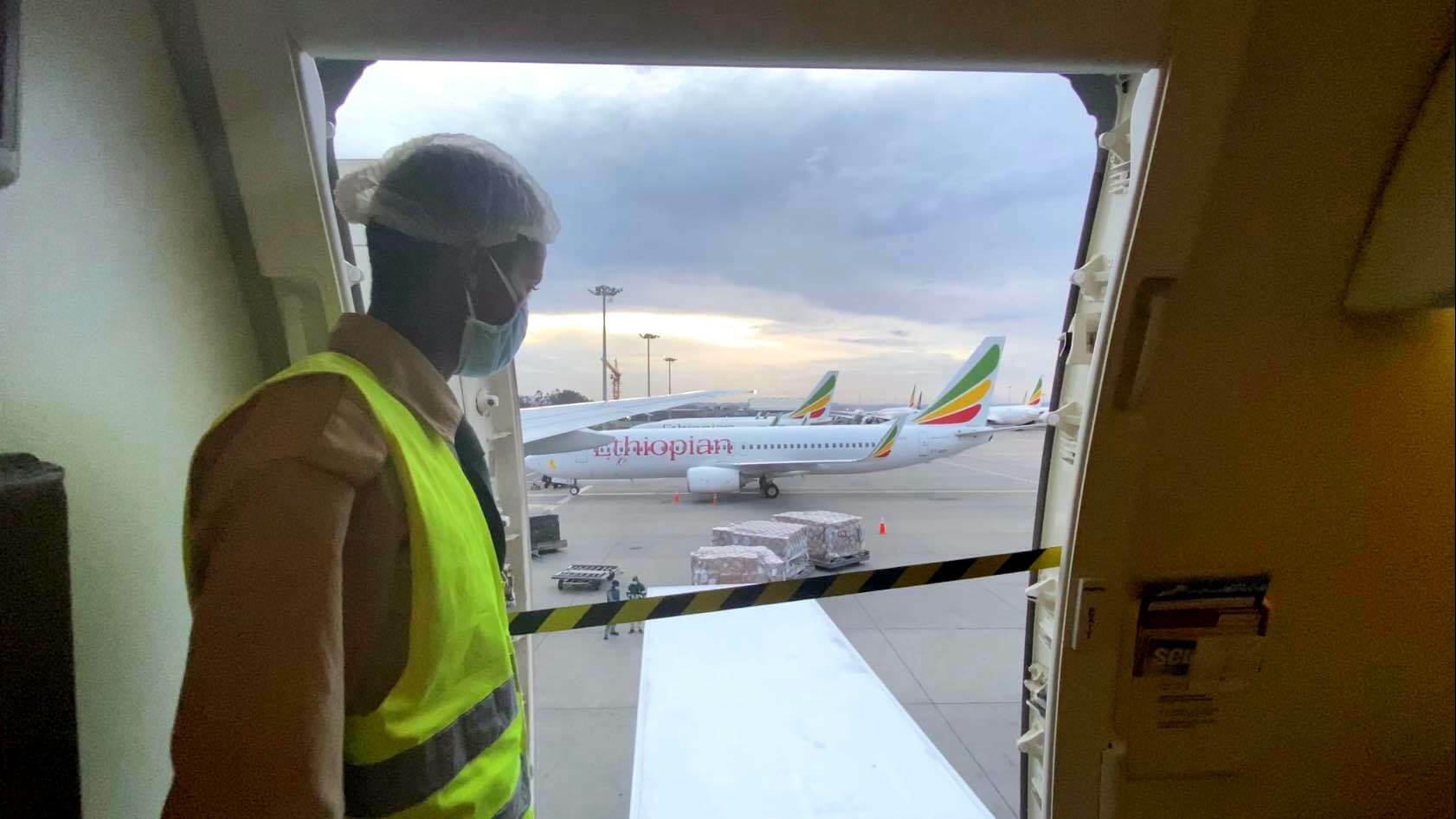 Aviões parados Ethiopian