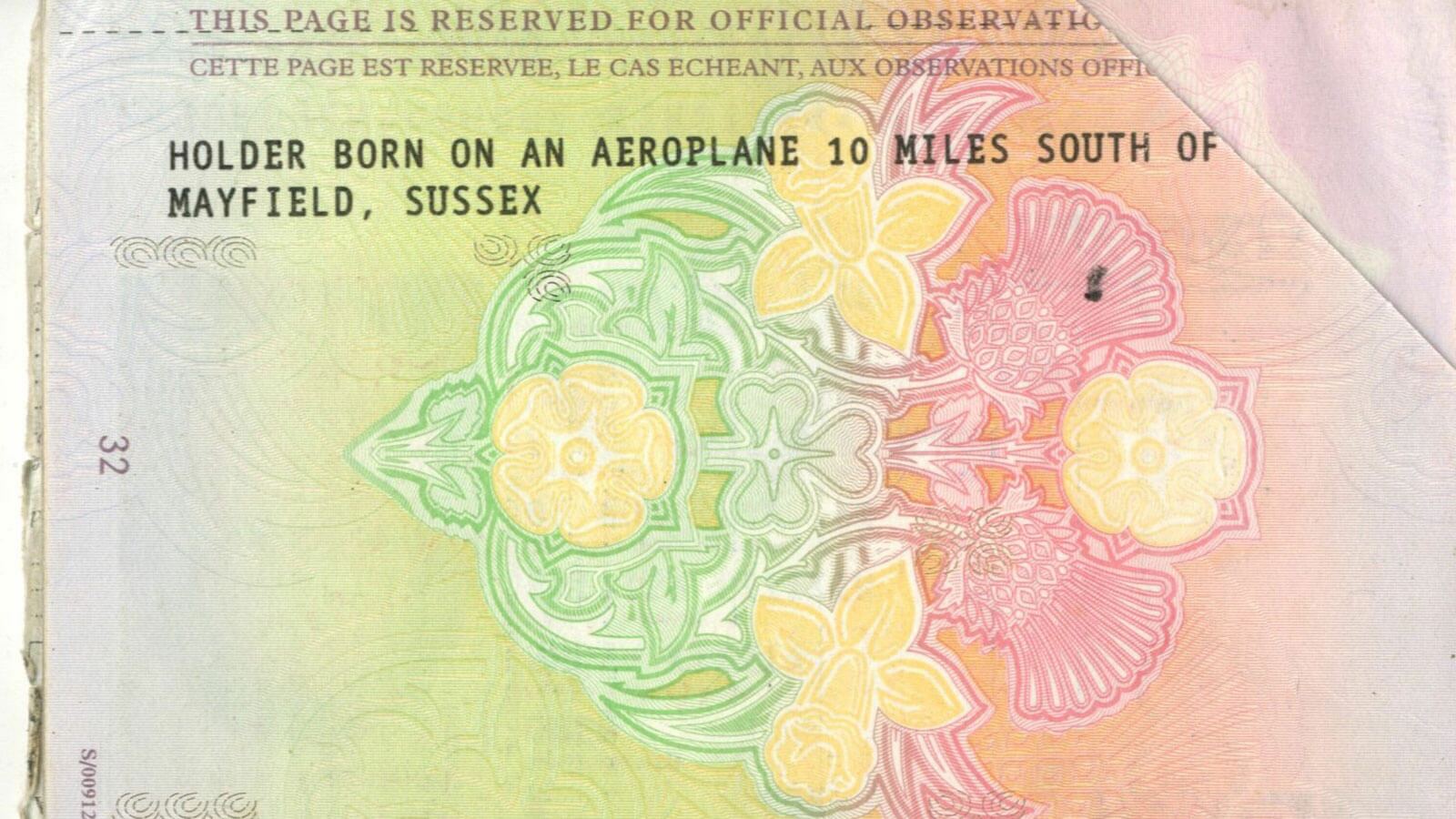 Nacionalidade de um bebê nascido durante um voo internacional