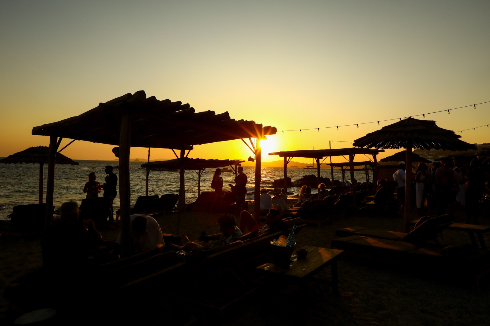 Mykonos beach clubs