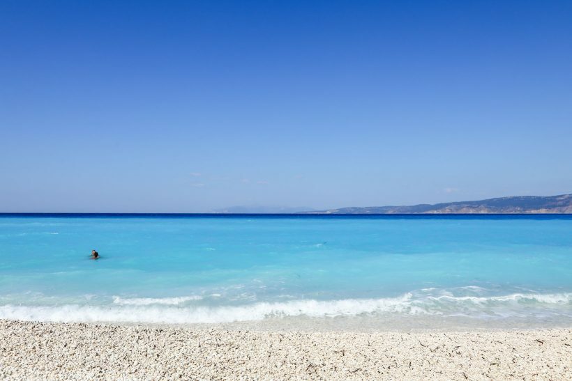 Fteri Beach Grécia