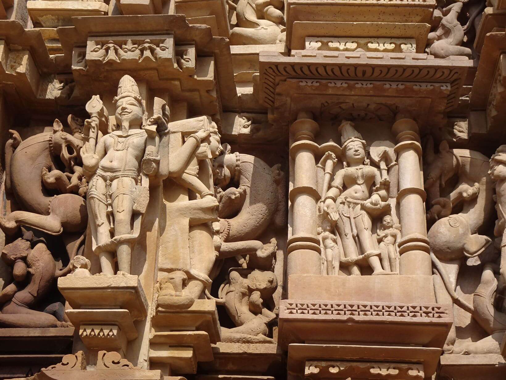 Templos do Kama Sutra, na Índia