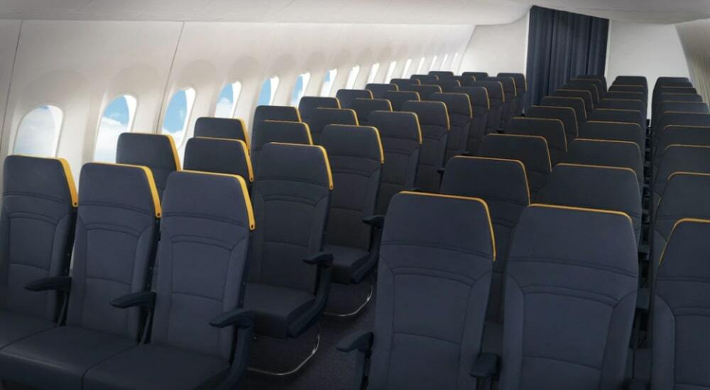 Assentos do Boeing 737 MAX 200