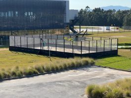 Quadra de Beach Tennis do Aeroporto de Florianópolis
