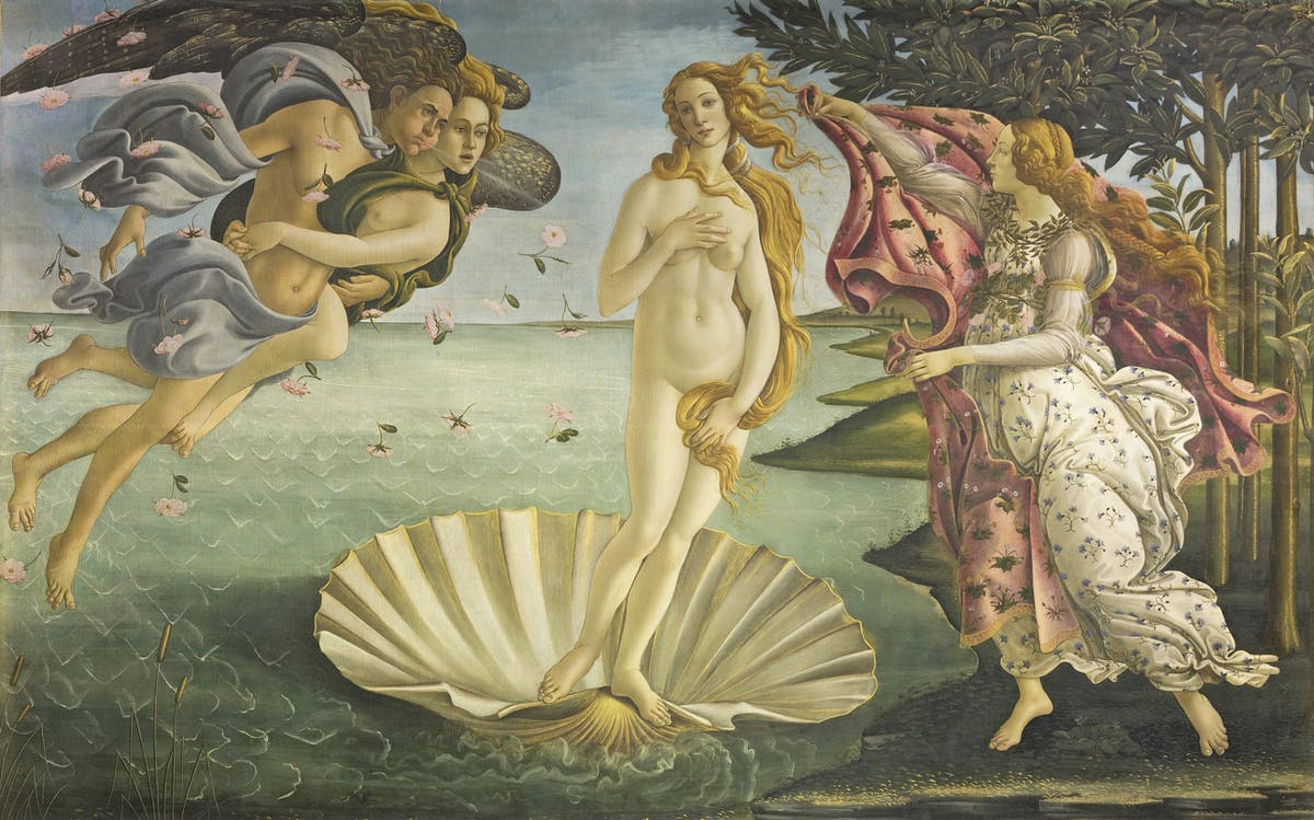 O Nascimento de Vênus, de Botticelli
