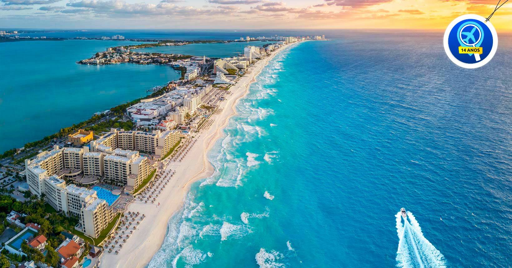 México todo incluido!  Vuelos más alojamiento en Cancún o Playa del Carmen desde R$ 6.018 por persona, en 8 cuotas sin interés