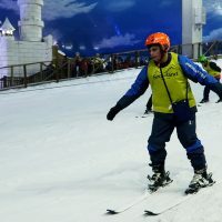Parque de neve Snowland em Gramado pista de esqui