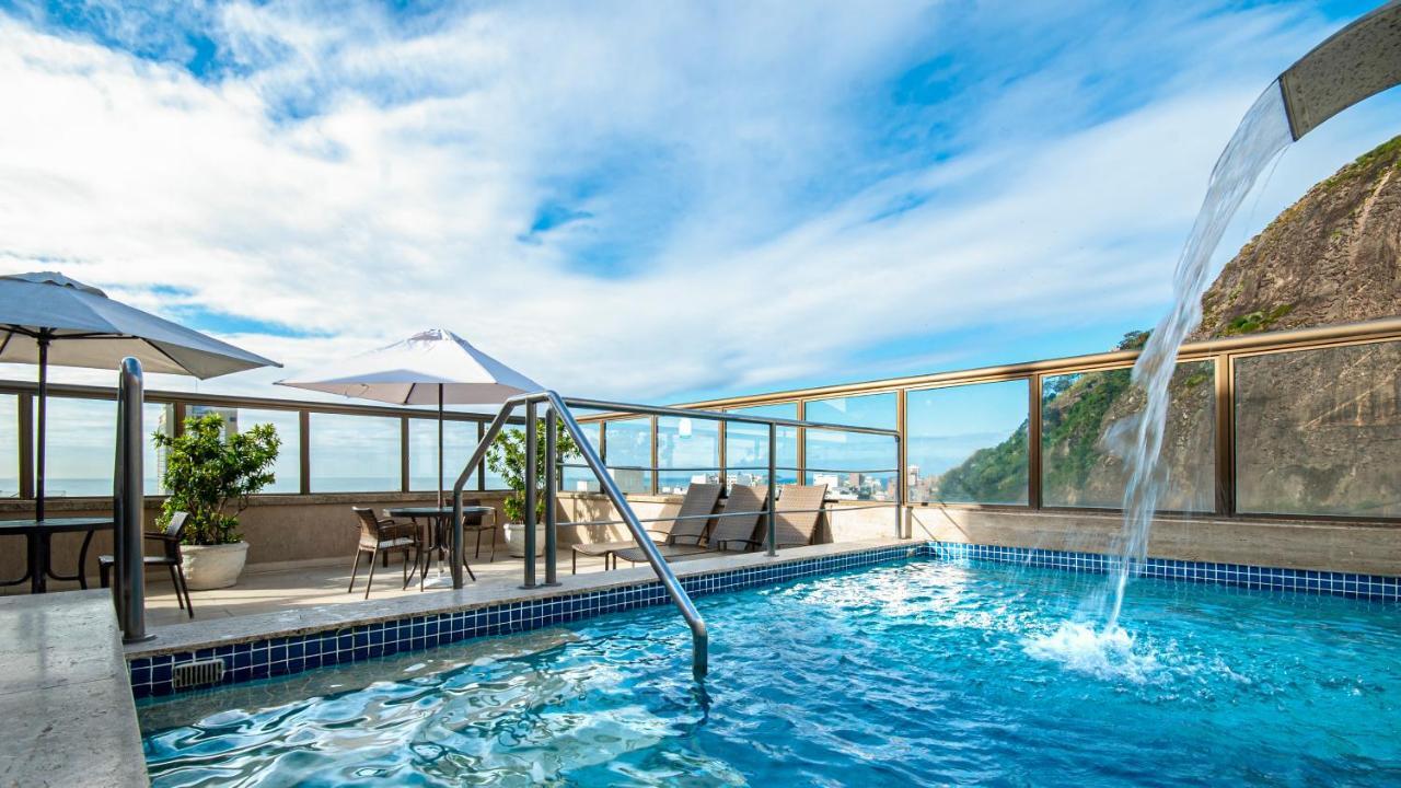 Hotel Atlântico Rio vista piscina 