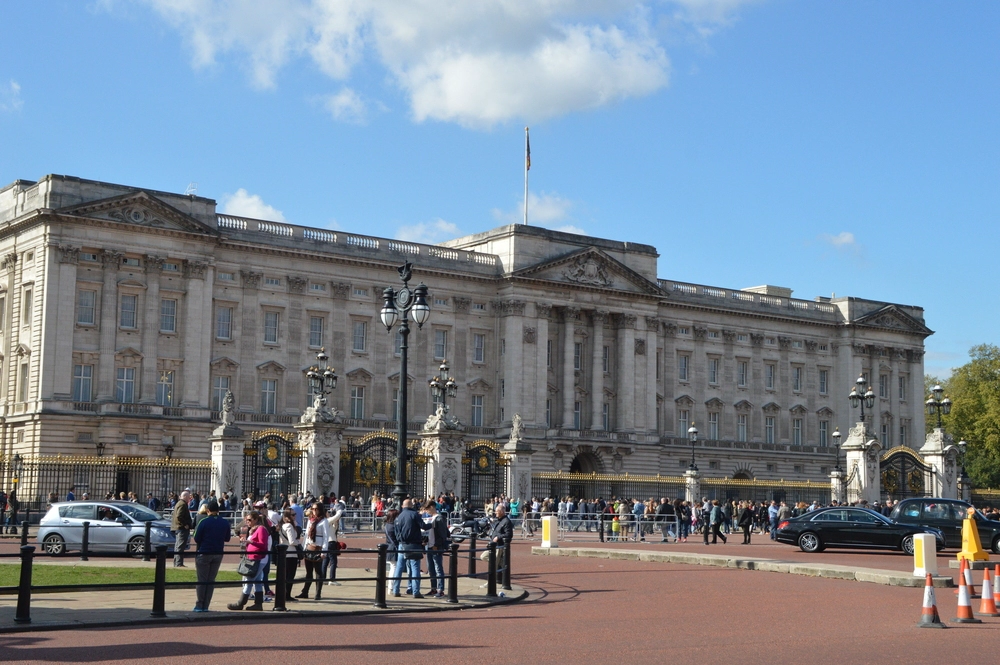 Palácio de Buckingham, em Londres, Inglaterra