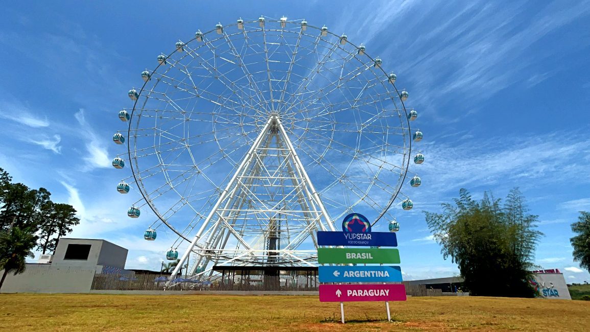 Roda gigante Sim Star Foz do Iguaçu