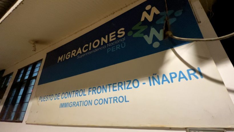 Posto de imigração do Peru em Iñapari