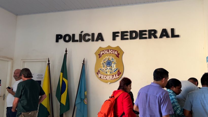 Posto da polícia federal em Assis Brasil imigração Peru