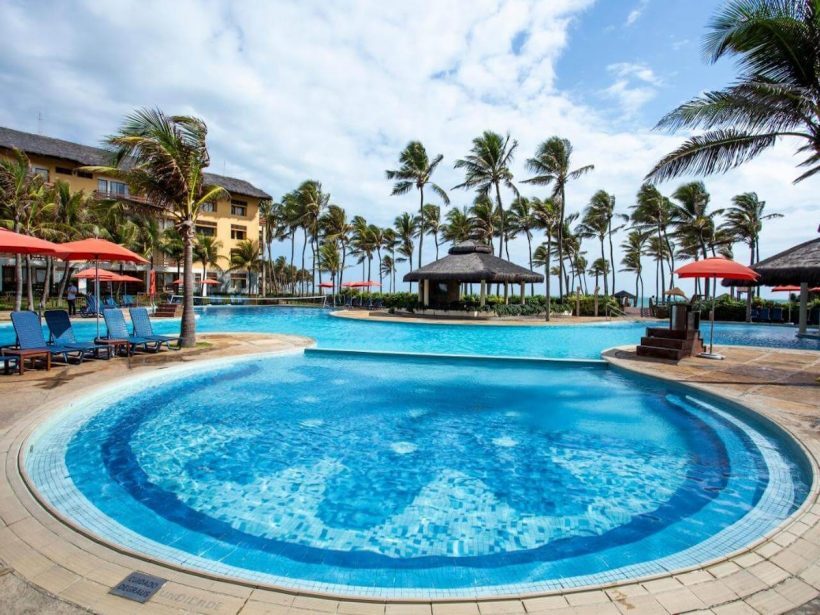 piscina em resort em fortaleza, beach park resort suites ceara